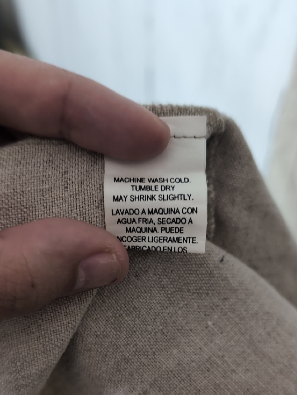 Eileen Fisher Sleeveless Button-Front Maxi Dress in Light Beige - Picture 3 of 4